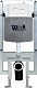 WeltWasser Унитаз подвесной Heimbach 004 GL-WT в комплекте с инсталляцией Amberg 497 с белой клавишей смыва – картинка-14